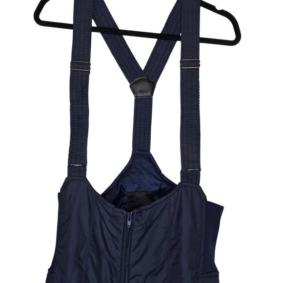Vintage Altitude Ski Bibs Womens Size 10 Navy Blue Excellent Condition0 - Picture 2 of 10